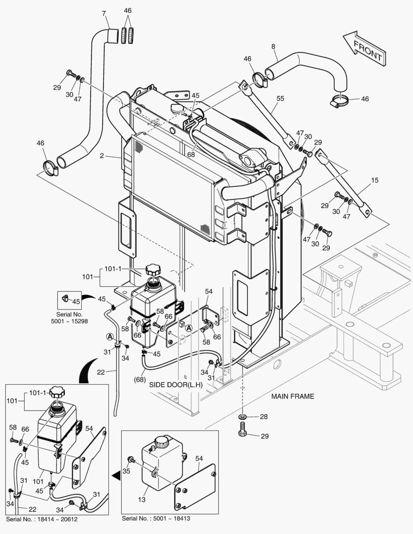 ОПОРТНЫЙ УЗЕЛ РАДИАТОРА