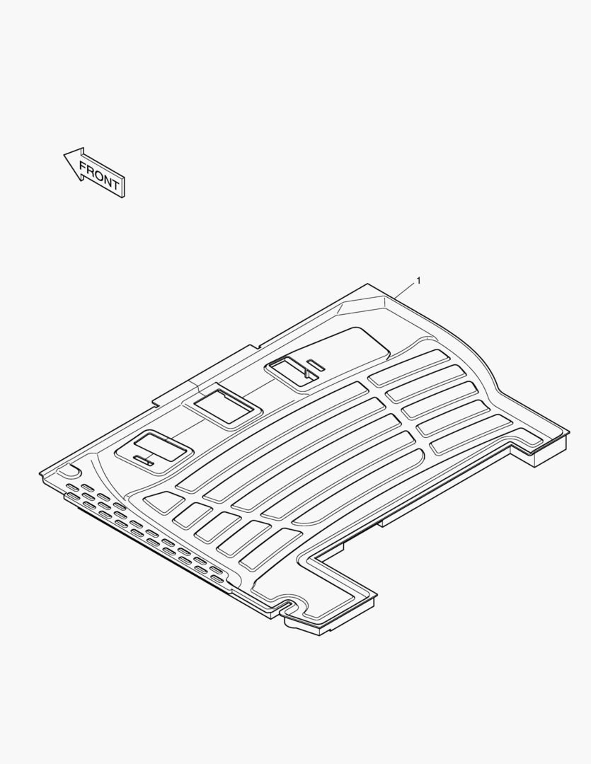 КОВРИК НА ПОЛУ КУЗОВА - ВРАЩАЮЩИЙСЯ