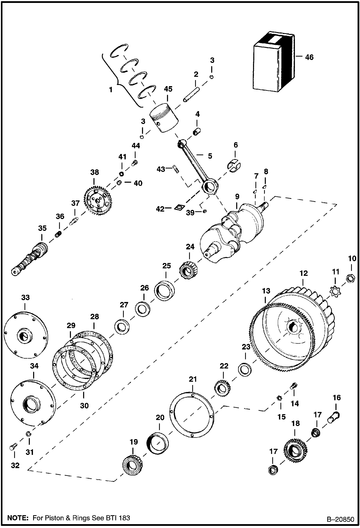 ВНУТРЕННИЙ ДВИГАТЕЛЬ В СБОРЕ