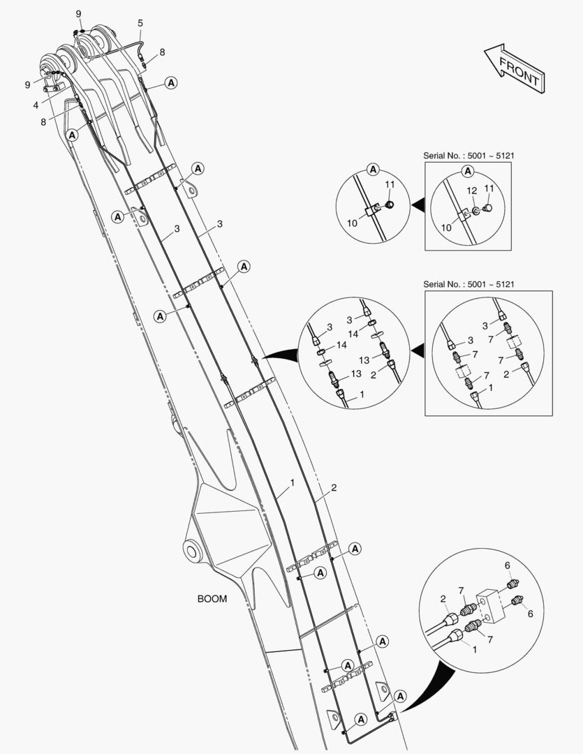 ТРУБОПРОВОД СМАЗОЧНОЙ СИСТЕМЫ