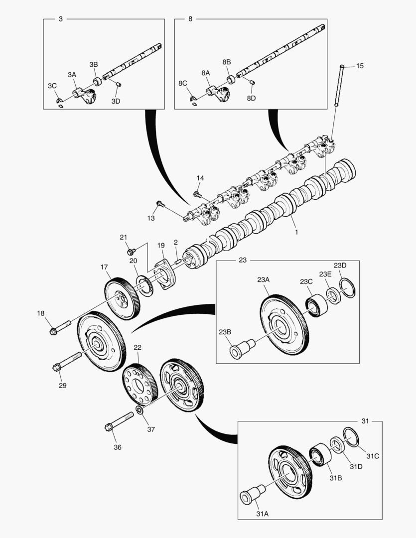 ПРИВОД РАСПРЕДЕЛИТЕЛЬНОГО ВАЛА
