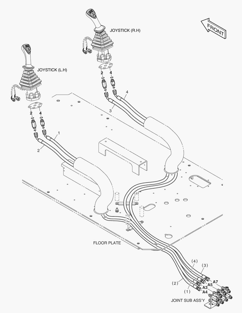 ТРУБОПРОВОД СЕРВОУПРАВЛЕНИЯ(11)