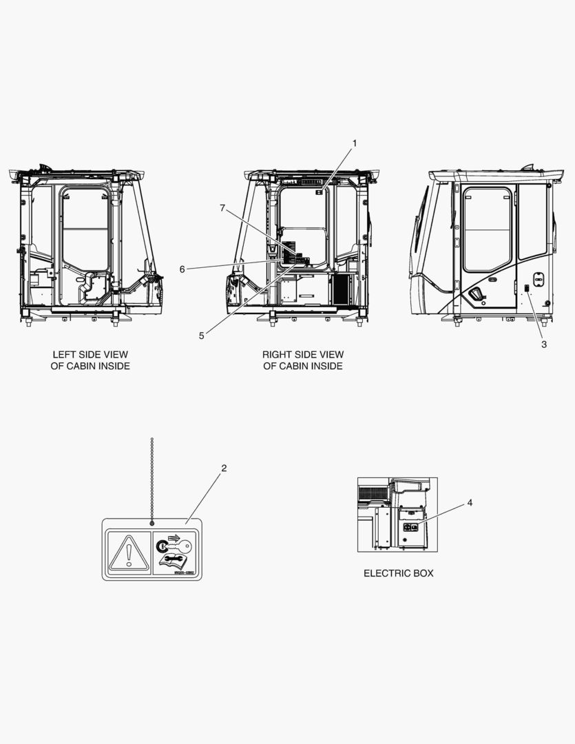 Схема 4191 DECAL - CABIN(EXPORT) [10017~]