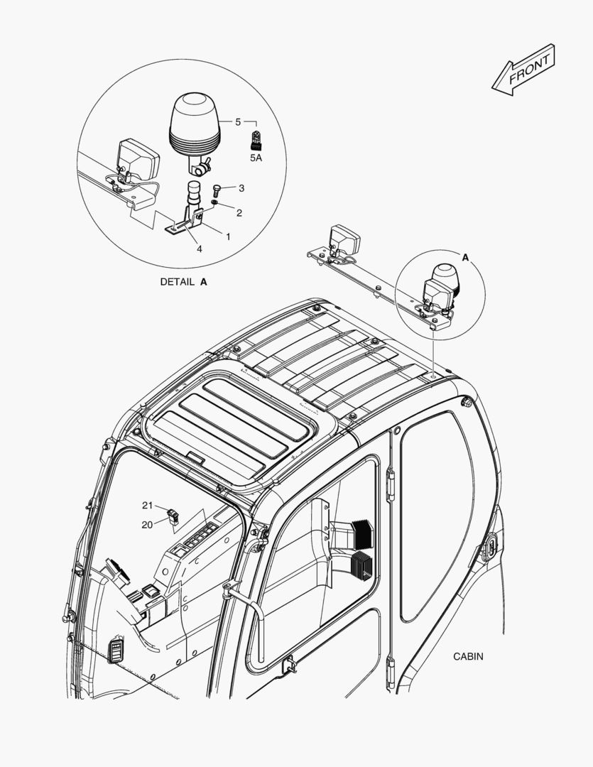 Спецтехника 7020 ROTATING BEACON - главное фото