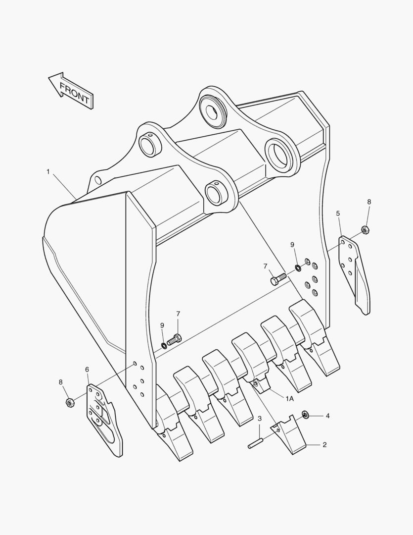 6210 BUCKET-1.18mВі