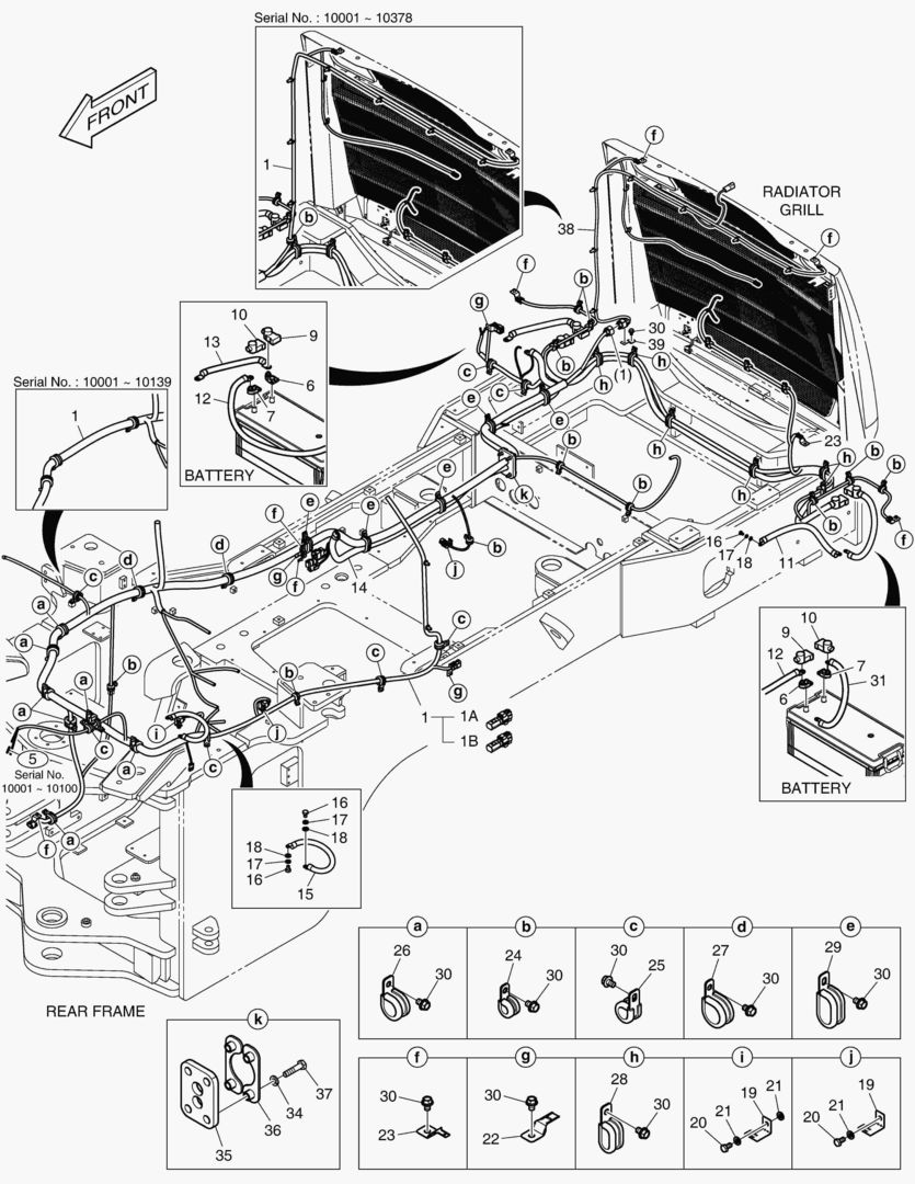 1520 ELECTRIC PARTS - WIRING [10001~10813]