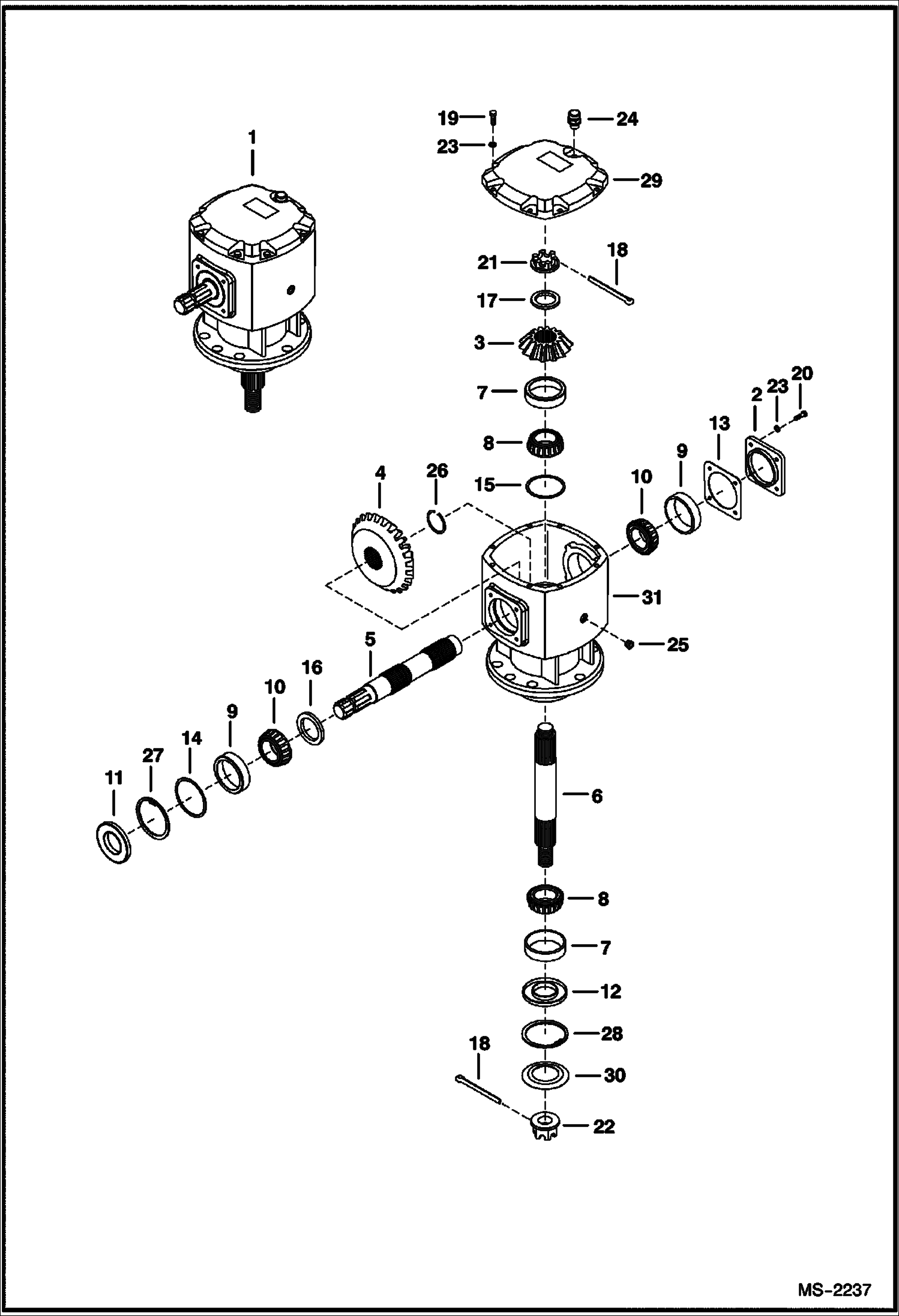 Спецтехника ФРЕЗА (КОРОБКА ПЕРЕДАЧ) (60-- A019, A01A) (72-- A008, A01B, A01C)