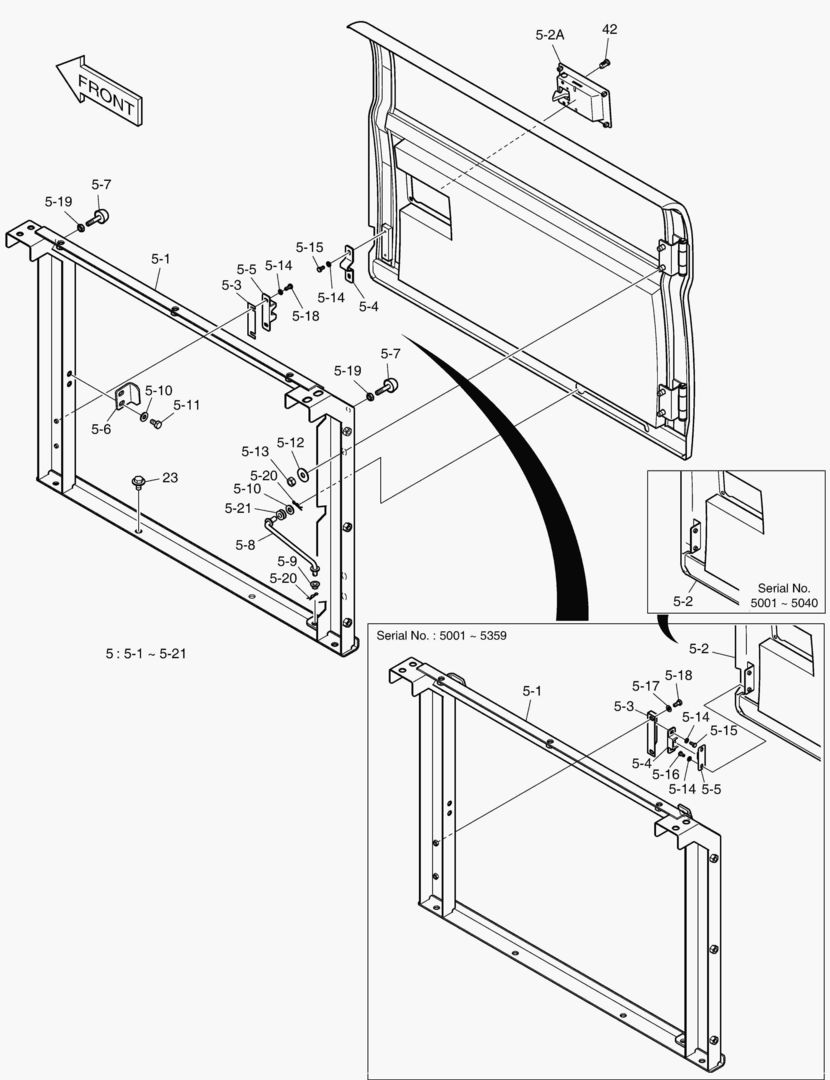 БОКОВАЯ ДВЕРЬ - ПРАВОСТОРОННИЙ
