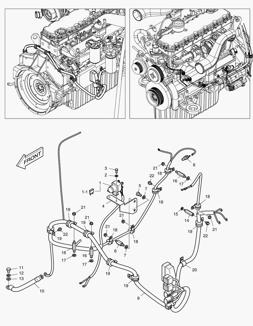 1420 ELECTRIC PARTS - ENGINE [5001~5514]