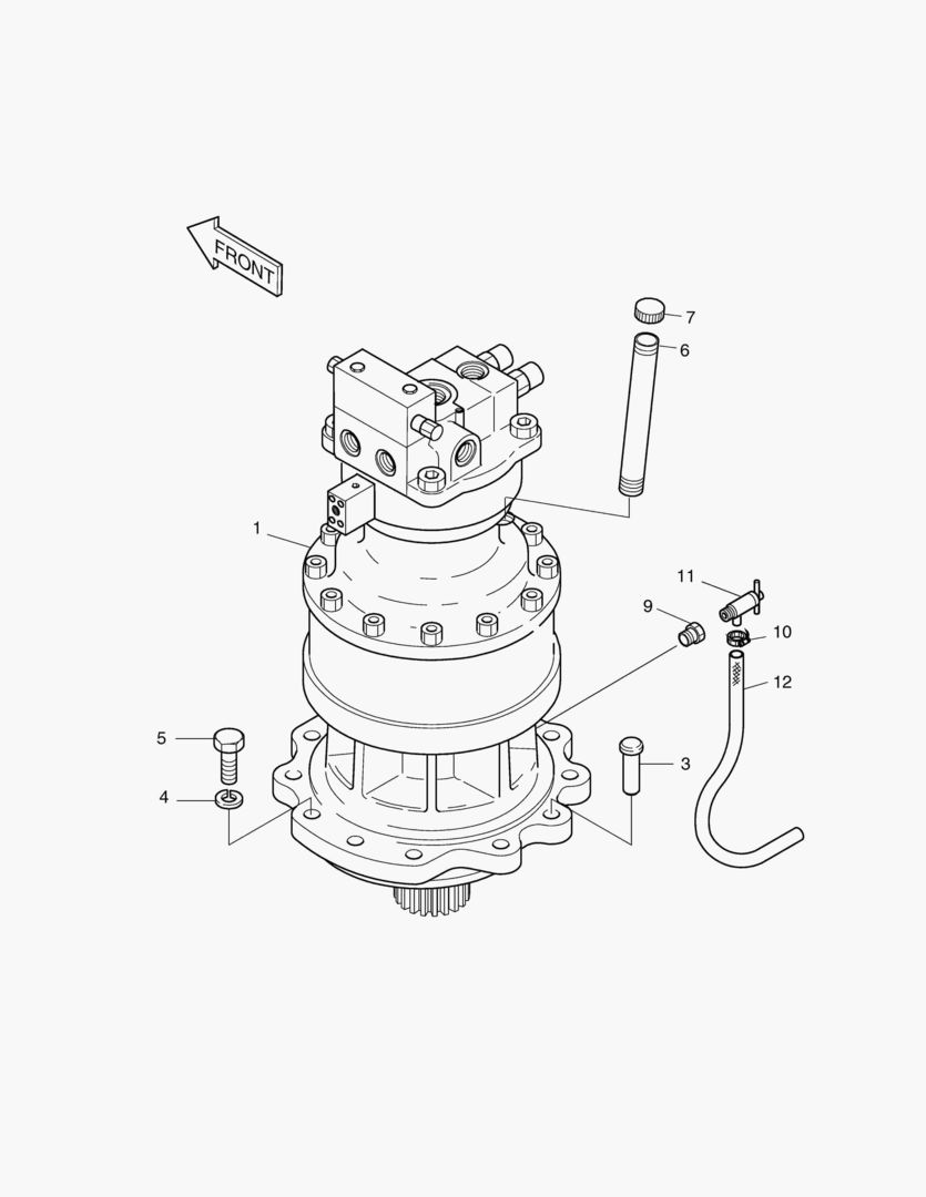 1190 SWING DEVICE ASS`Y [1001~1009]