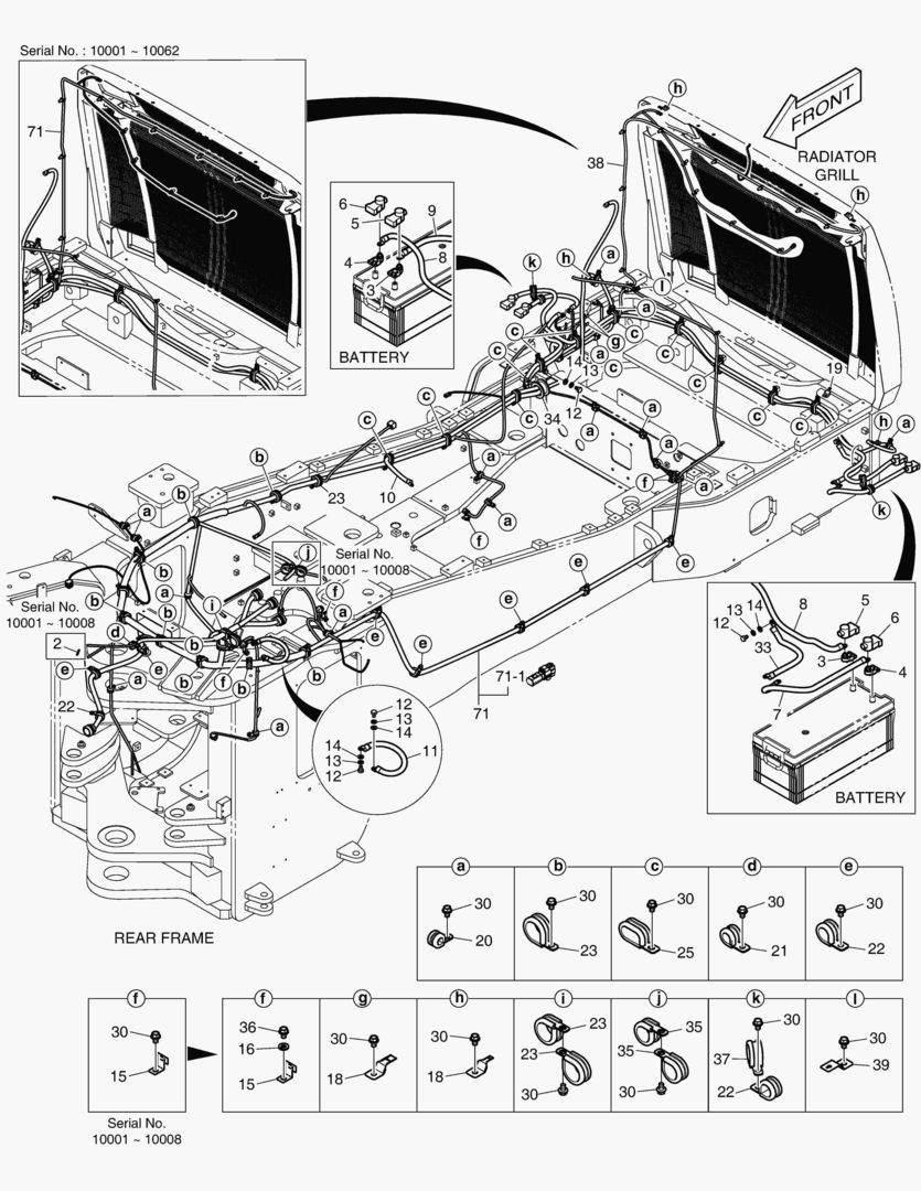 1680 ELECTRIC PARTS - WIRING [10001~10096]