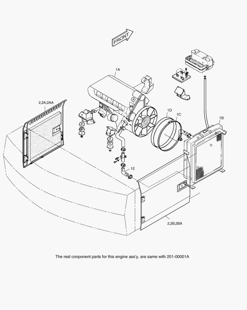 1155 ENGINE & COVER-EUROPE [1058~]