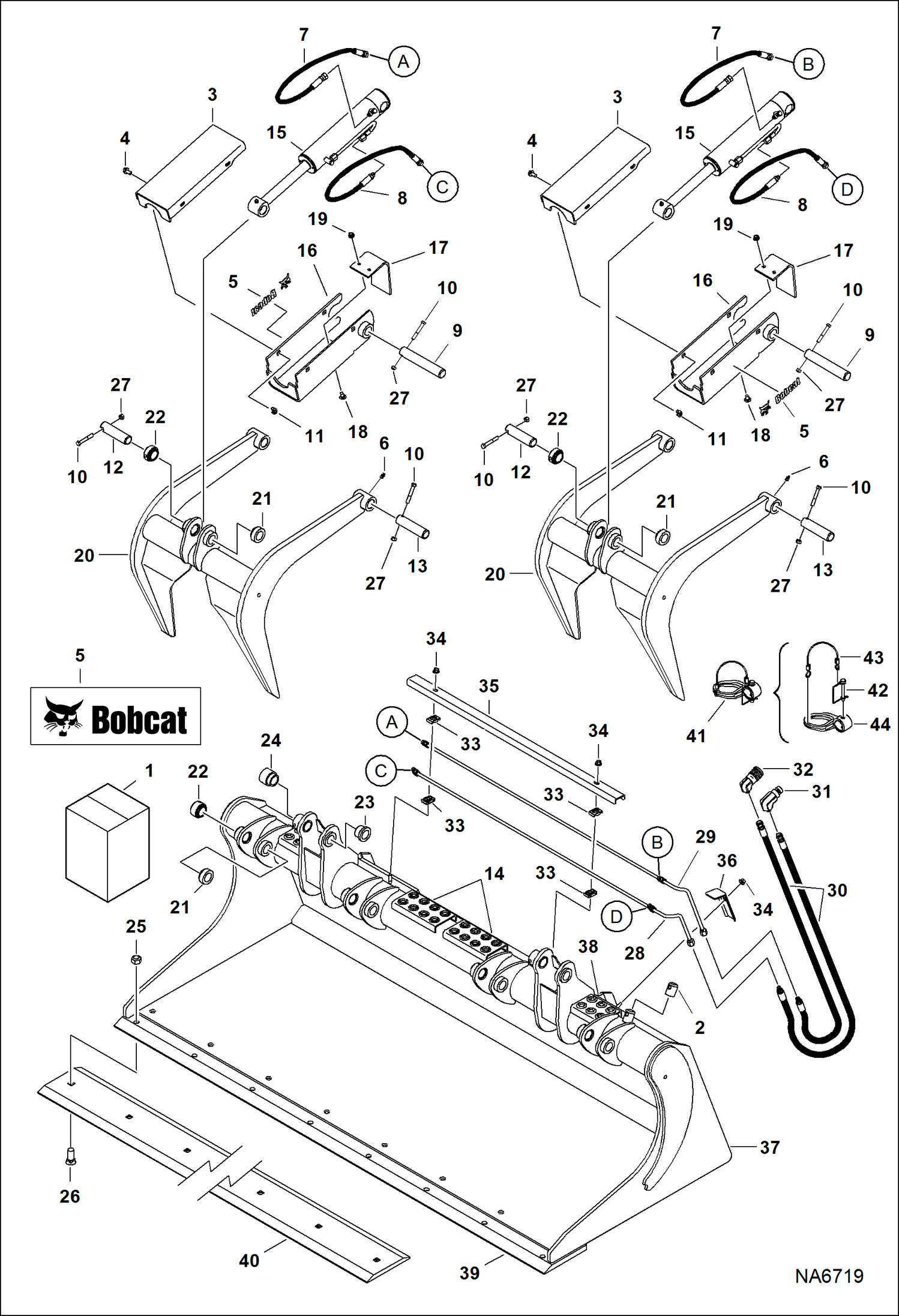 ПРОМЫШЛЕННЫЙ ГРЕЙФЕРНЫЙ КОВШ 80-- (ОДНА ТРУБКА) (80-- AF0P01488 И ВЫШЕ)