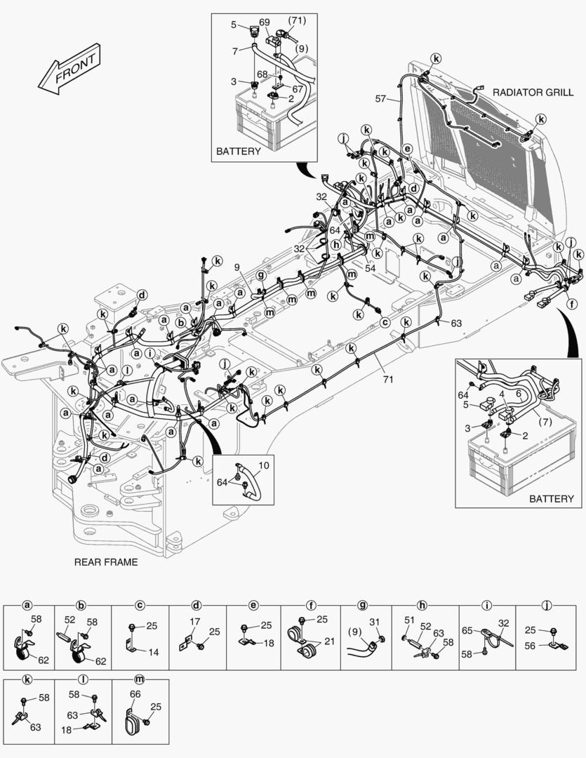 ЭЛЕКТРИЧЕСКИЕ ЗАПЧАСТИ - ПРОВОДКА