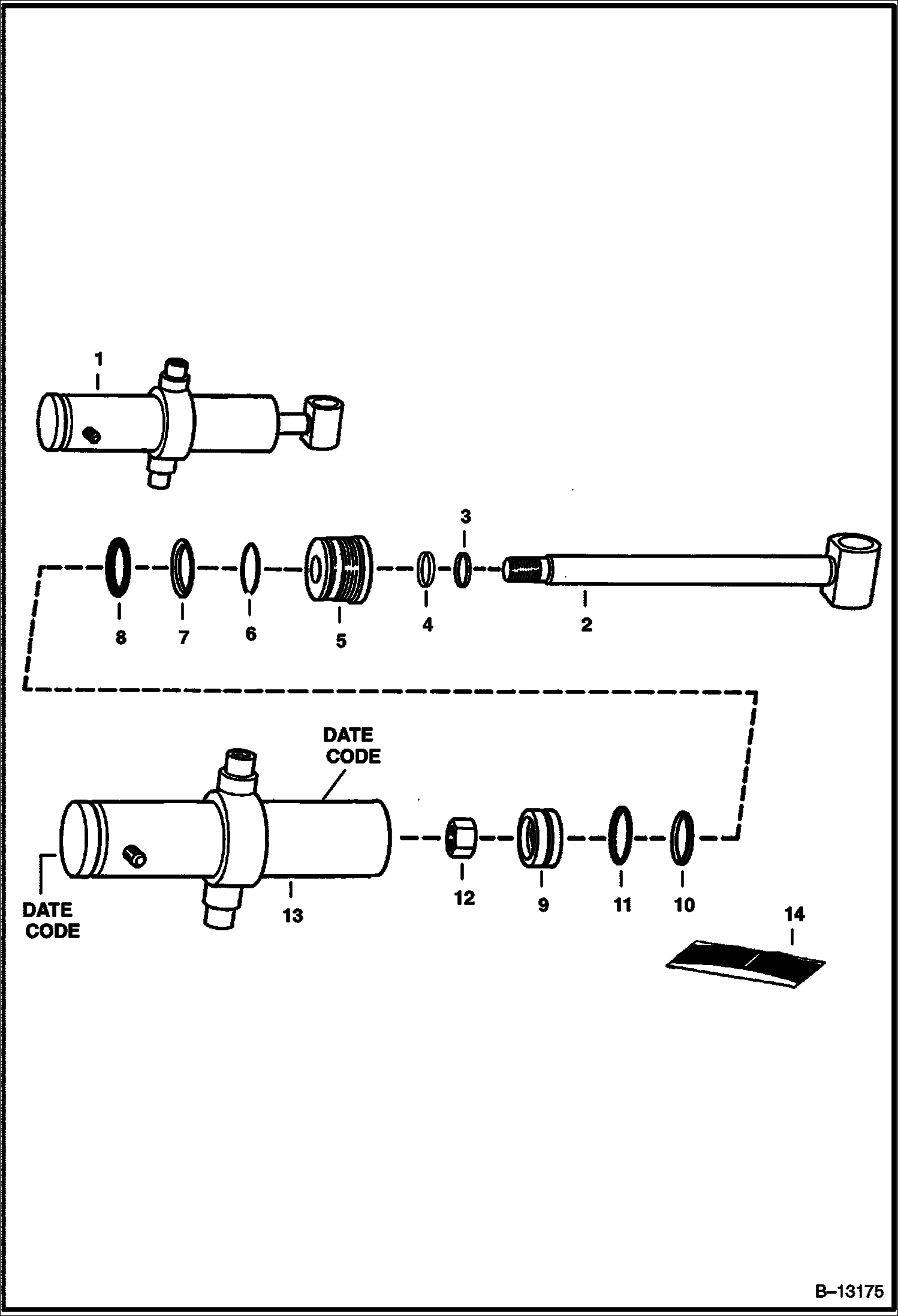 ЦИЛИНДР ПОВОРОТА - TEXAS ГИДРАВЛИКА 730S