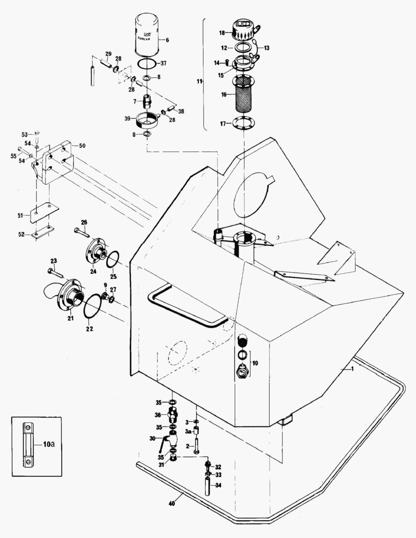 G050-9 HYDRAULIC TANK