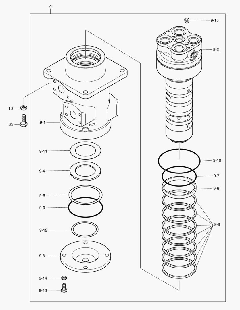 2165 CENTER JOINT - DX140LCA
