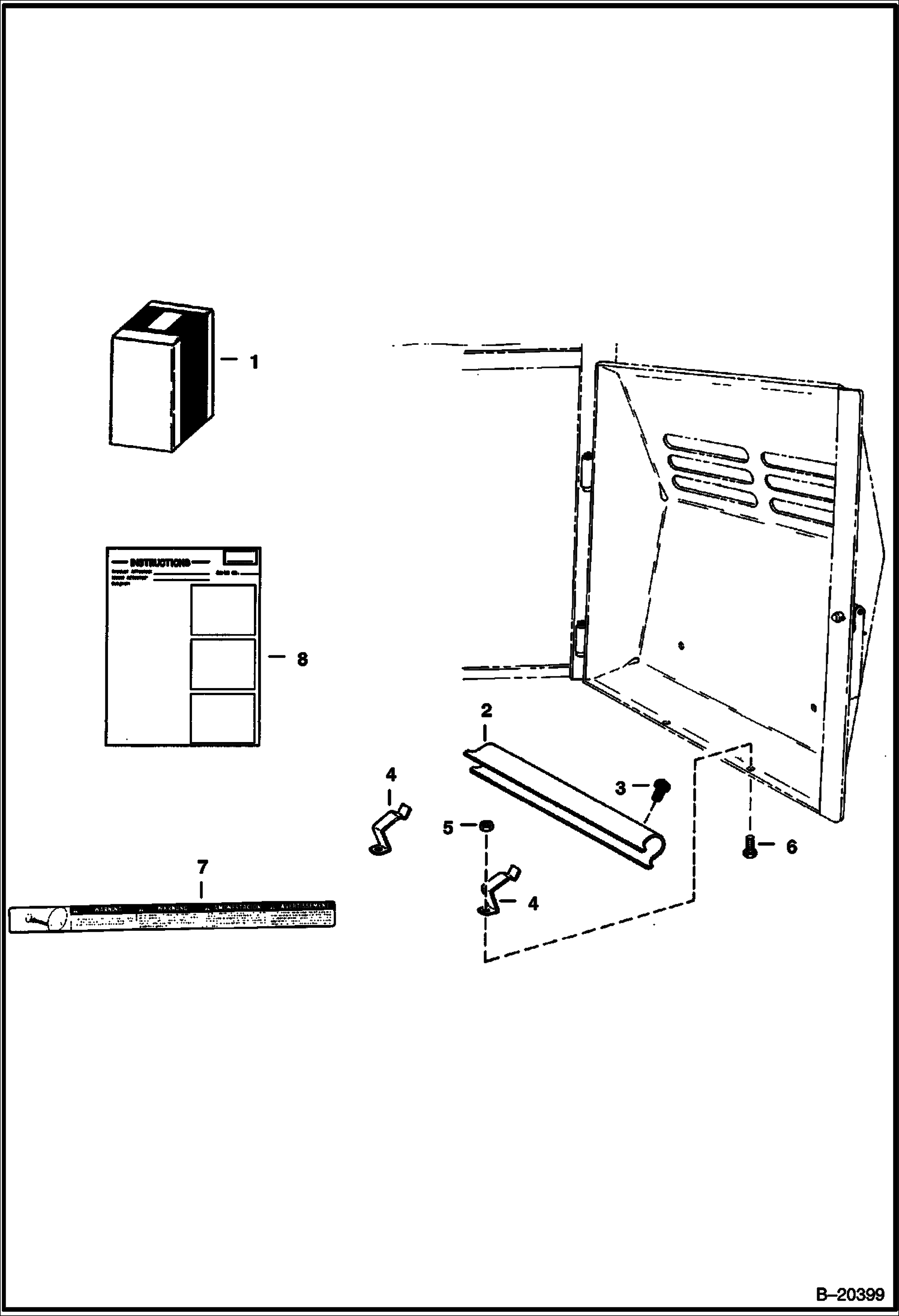 Схема ОСТАНОВ ПОДЪЕМНОЙ РУКОЯТИ