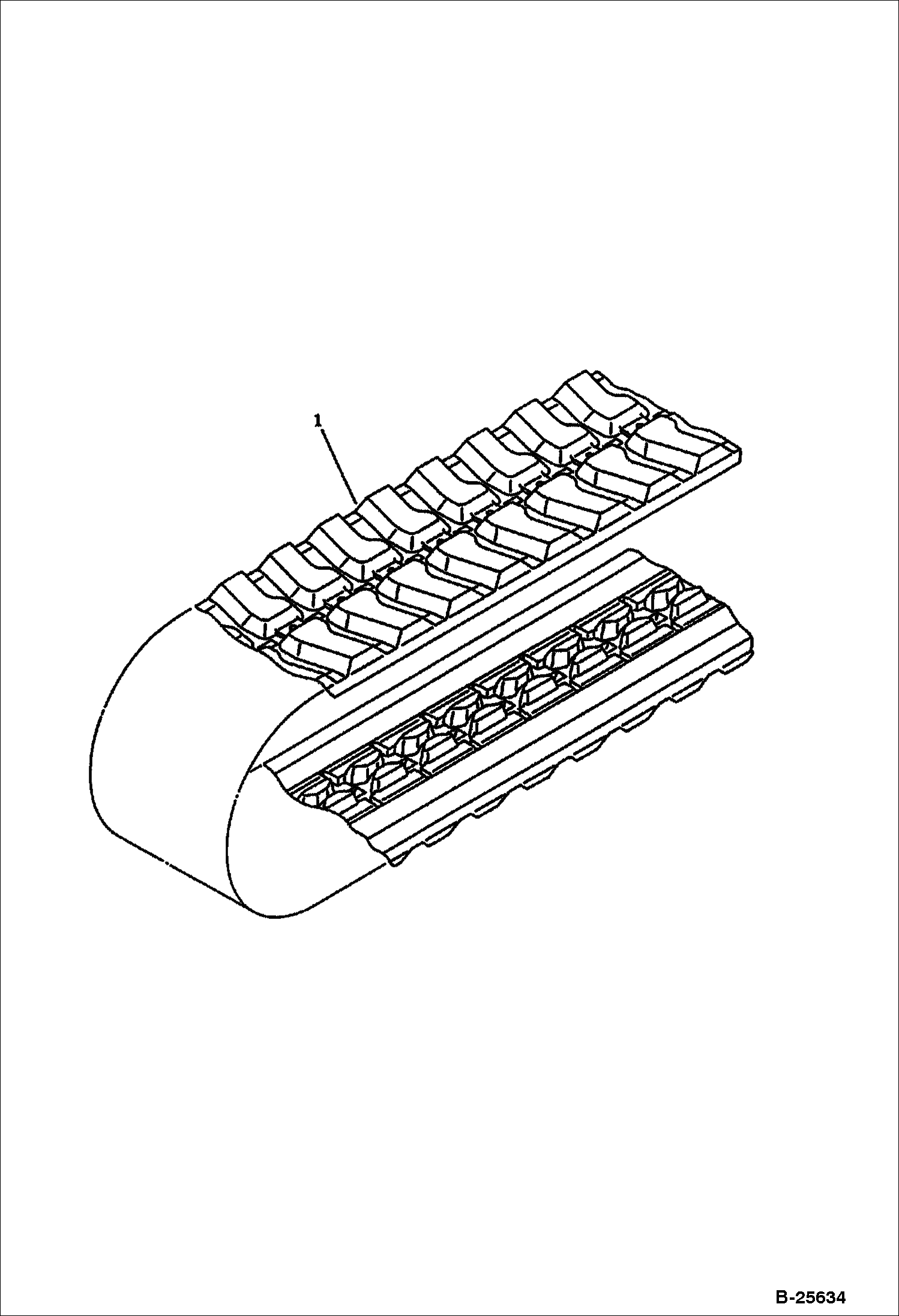 БАШМАК ГУСЕНИЦЫ (ИЗ РЕЗИНЫ)