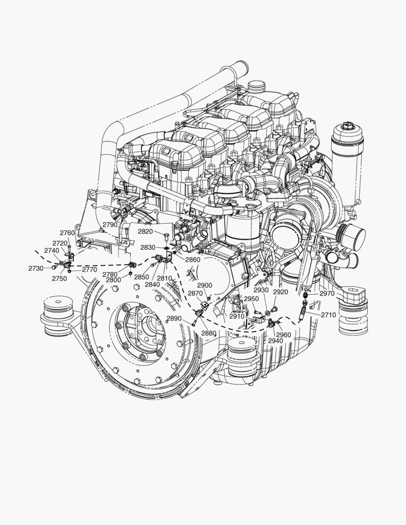 G190-180 EXHAUST BRAKE ONLY T2 ENGINE