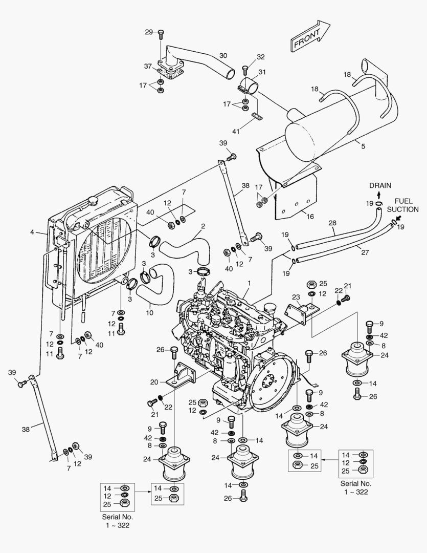 1111 ENGINE MOUNTING(2) [9~]