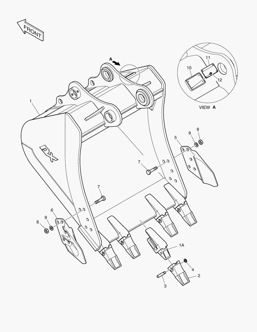 6630 BUCKET ASS`Y - 0.92mВі(S.H TYPE) [5001~5901]