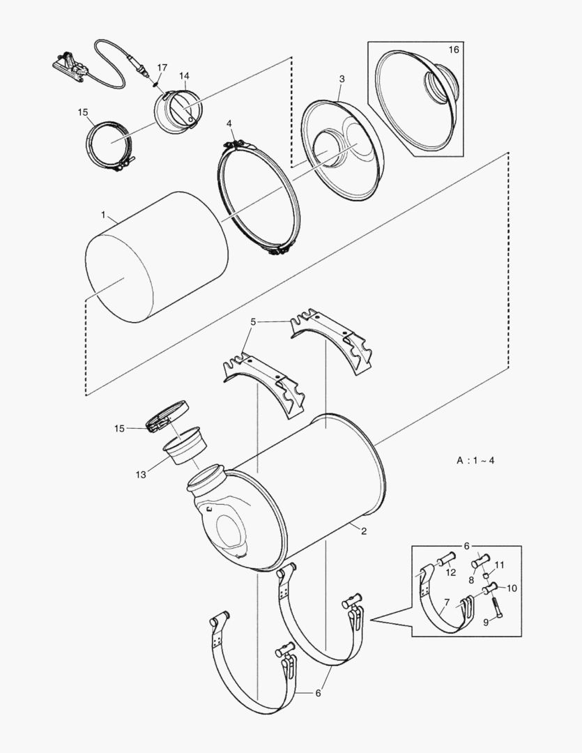 050 SCR CATALYTIC CONVERTER