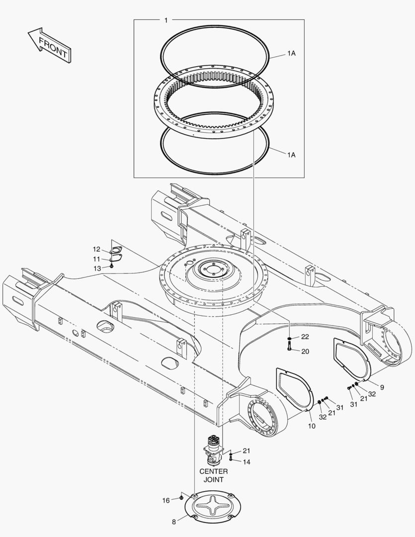 РАМА ГУСЕНИЦЫ