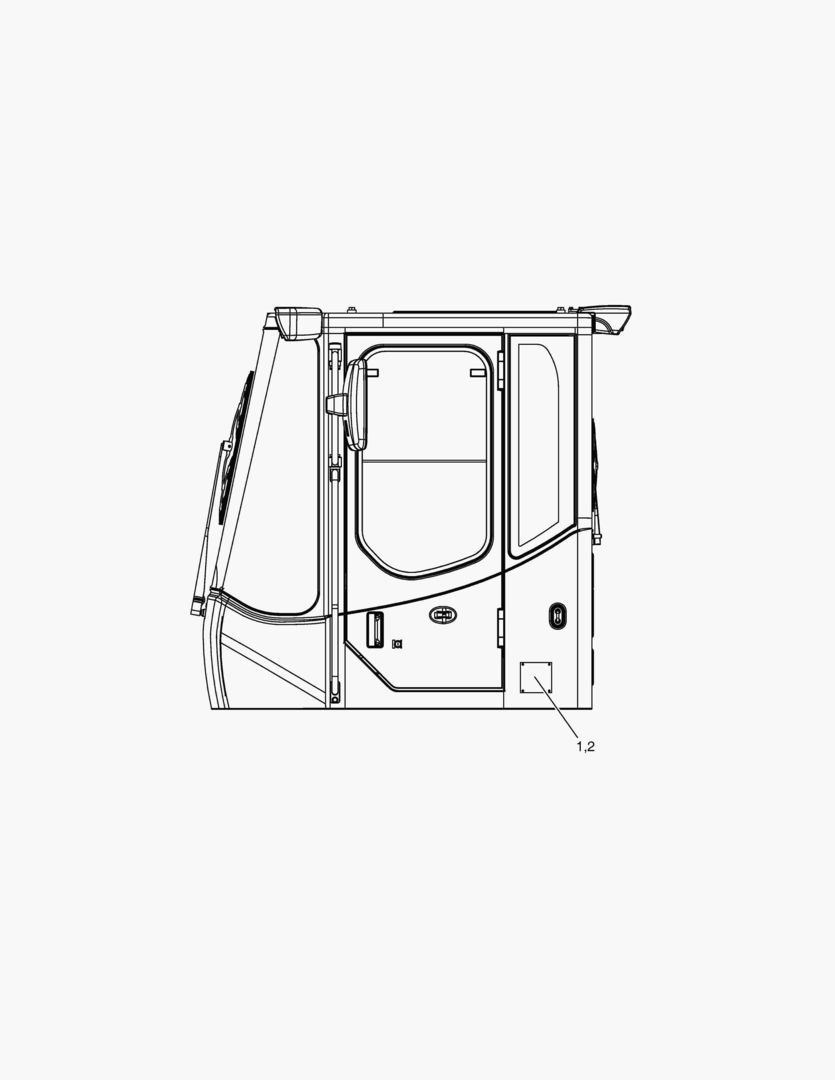 4160 DECAL - ROPS & FOPS