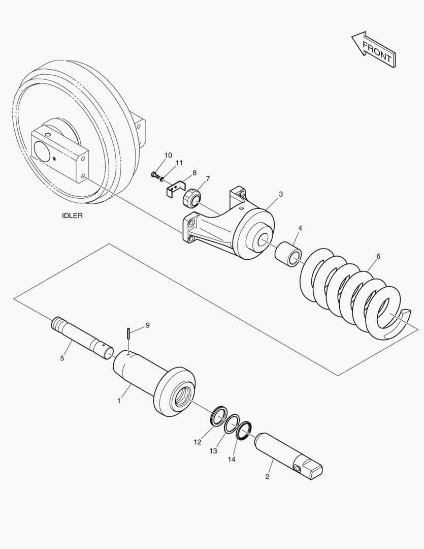 ПРУЖИНЫ ГУСЕНИЦЫ