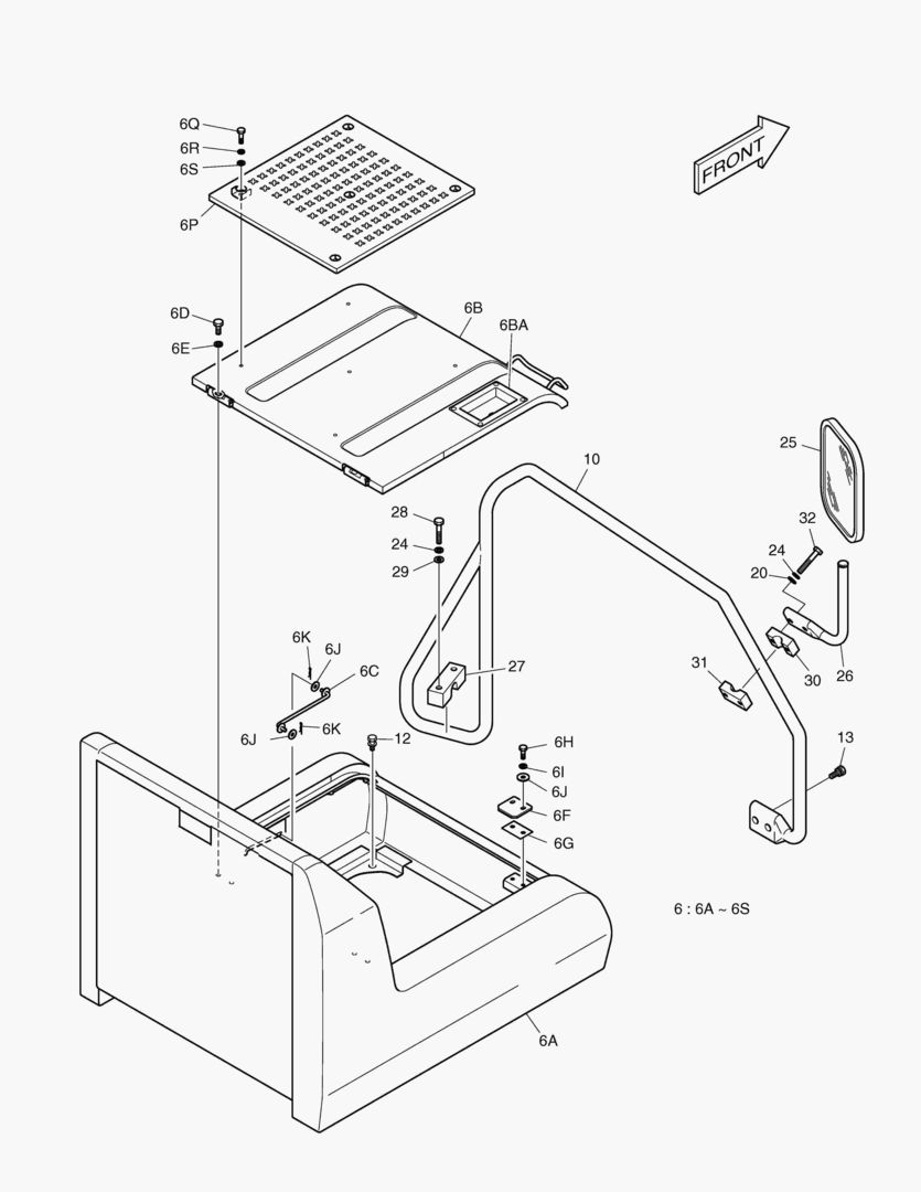 КРЫШКА АККУМУЛЯТОРА
