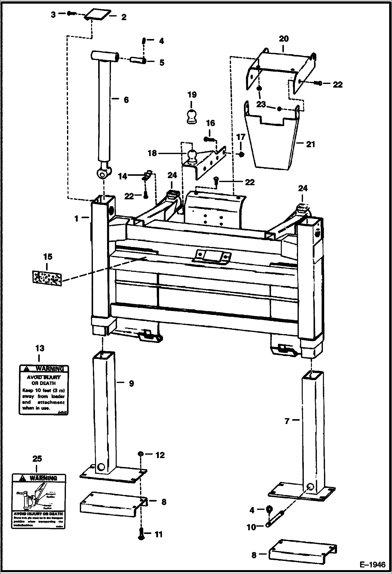 РАМА ШАССИ 928S