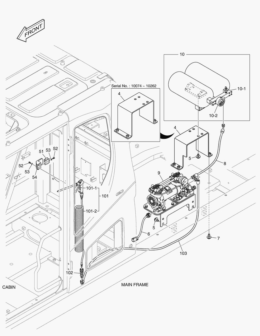 МОНТАЖ ВОЗДУШНОГО КОМПРЕССОРА