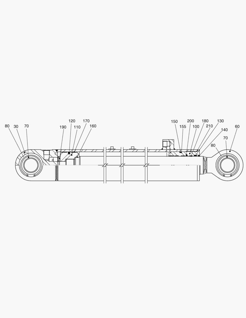 G440-8 TILTING CYLINDER MOUNTING [810355~]
