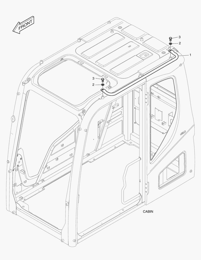 6900 HANDLE - ROOF(FOGS)