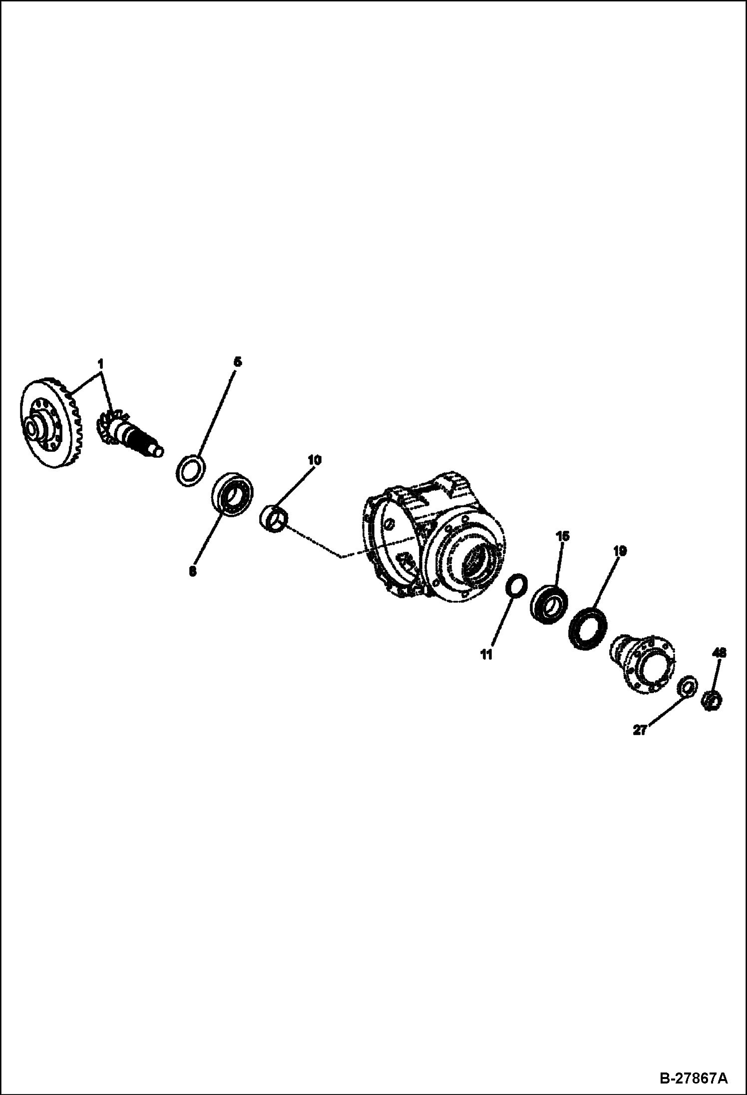 ПЕРЕДНИЙ МОСТ (СРЕДНИЙ КОРПУС) (СМЕННАЯ ОСЬ - 5904661666)