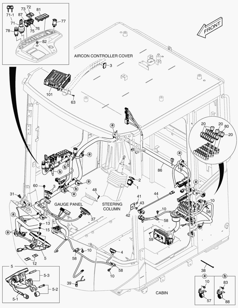 ЭЛЕКТРИЧЕСКИЕ ЗАПЧАСТИ(1) - КАБИНА