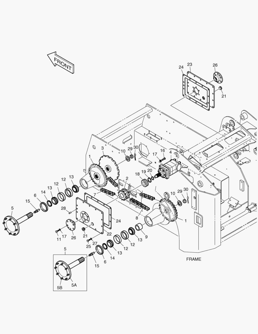 Спецтехника 2190 DRIVE MOTOR [5001~5055]