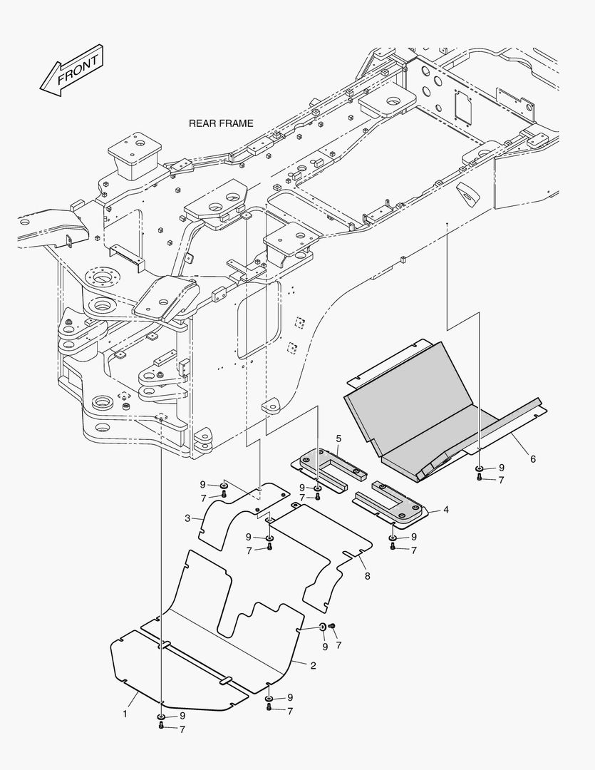 ОБТЕКАЕМАЯ ПОДКУЗОВНАЯ ПАНЕЛЬ