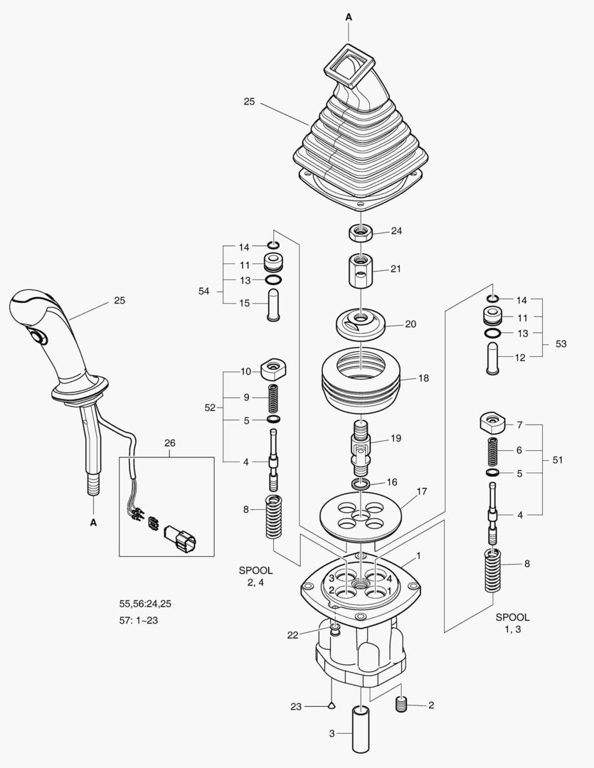 КЛАПАН ДЖОЙСТИКА