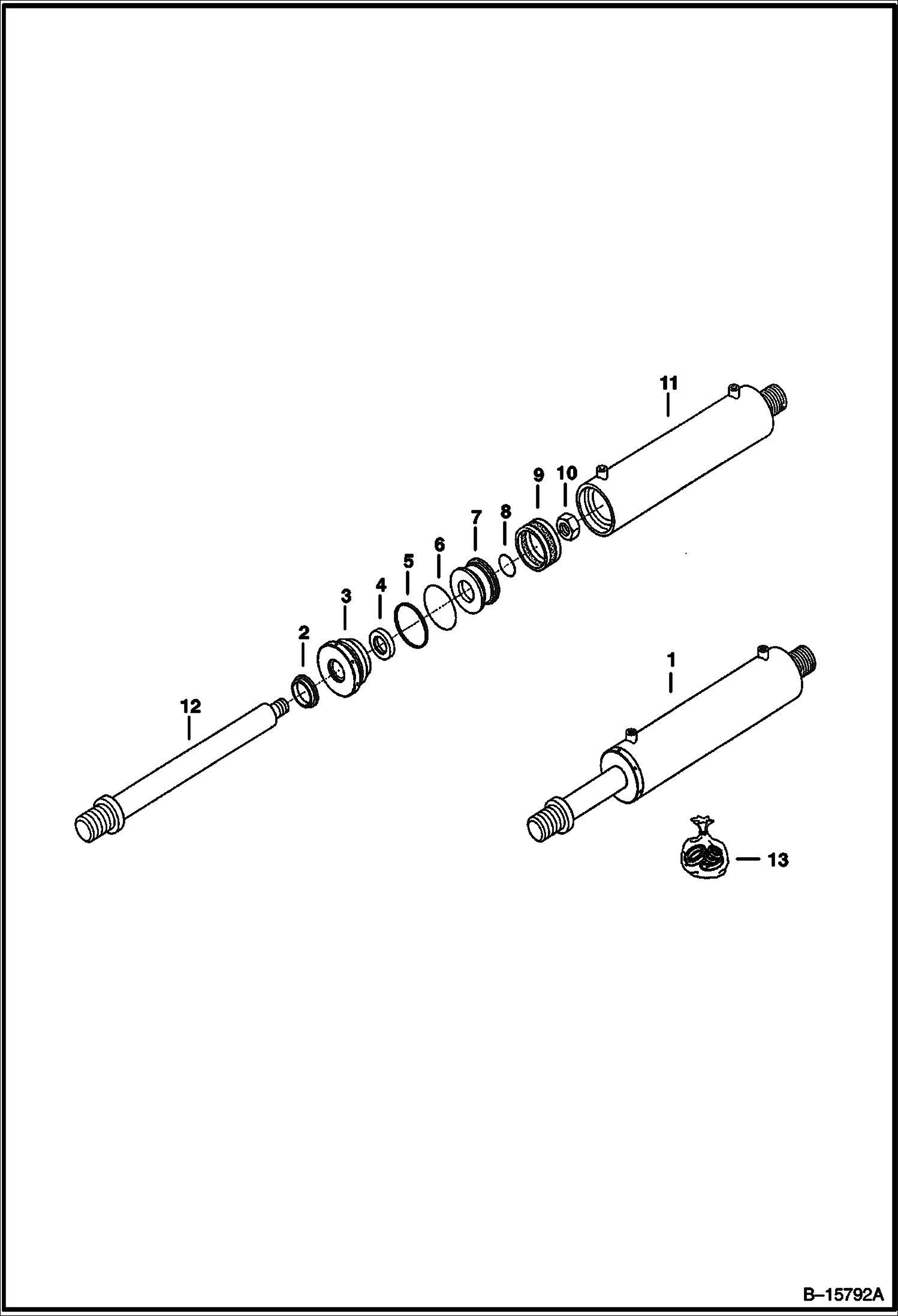 ПИЛА (БОКОВОЙ ЦИЛИНДР МЕХАНИЗМА ПЕРЕКЛЮЧЕНИЯ) (WS18 991800101 И ВЫШЕ) (WS24 991900101 И ВЫШЕ)