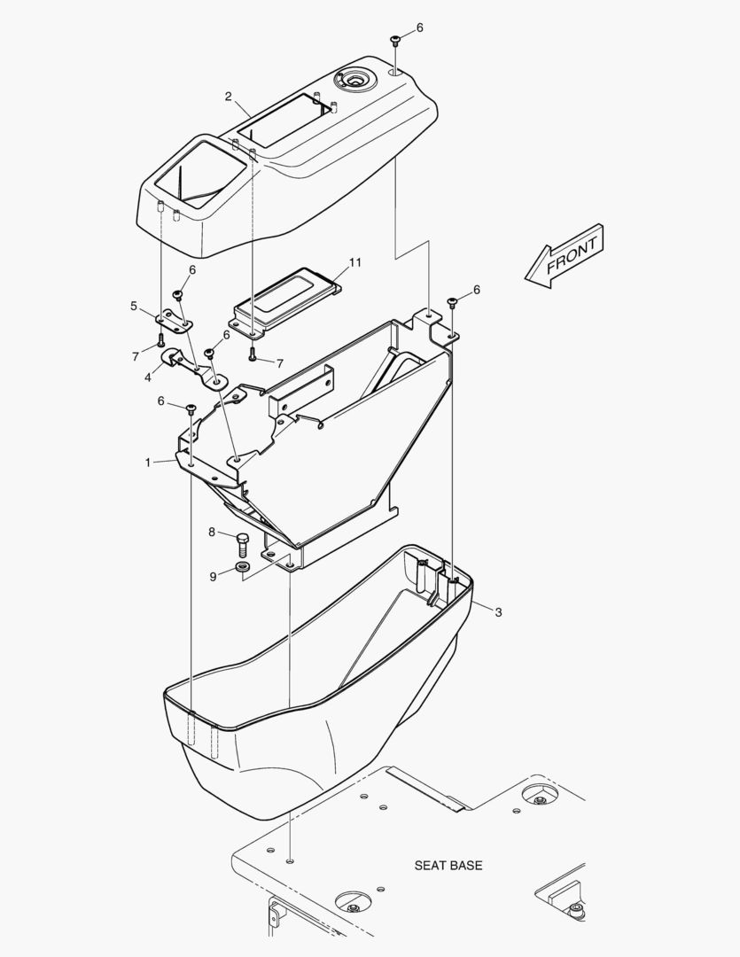ПУЛЬТ УПРАВЛЕНИЯ - ПРАВОСТОРОННИЙ