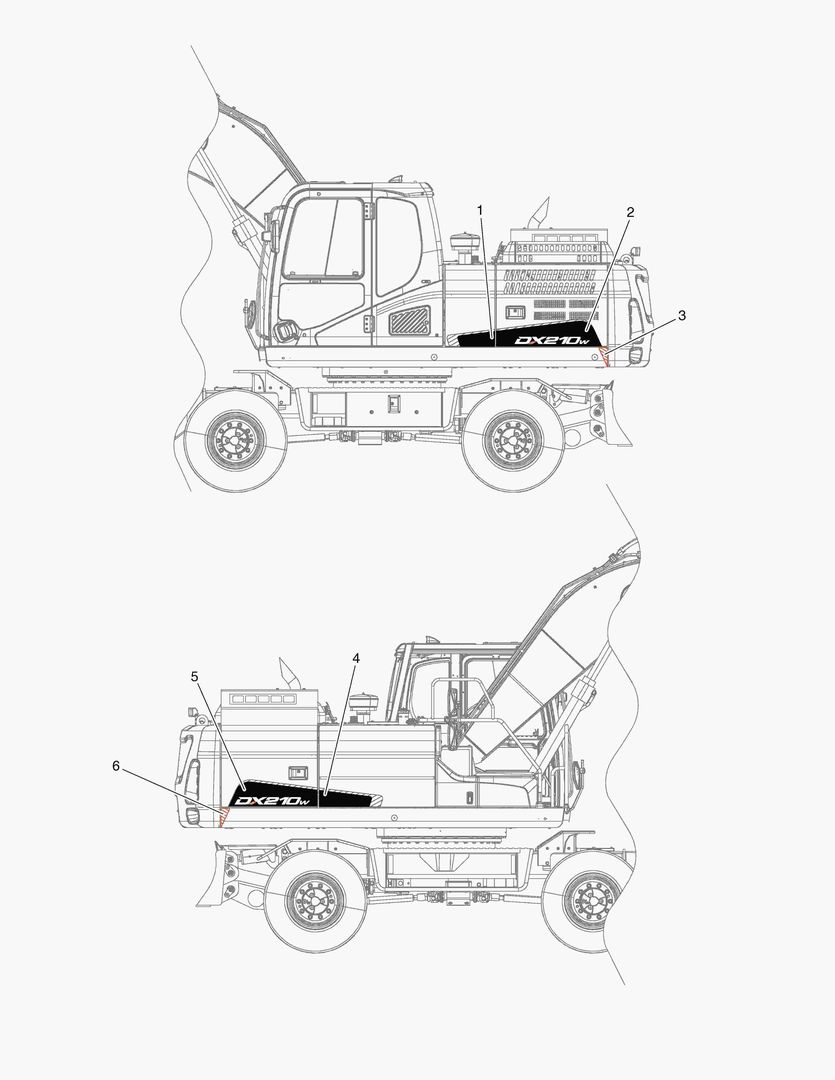 ПРЕДУПРЕЖДАЮЩАЯ ТАБЛИЧКА - НИМЕНОВАНИЕ ТЕХНИКИ