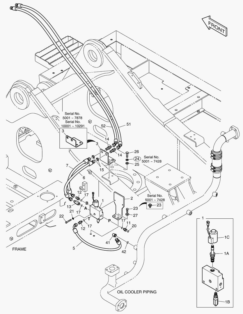ТРУБОПРОВОД СЕРВОУПРАВЛЕНИЯ - БЫСТРАЯ ПОСАДКА