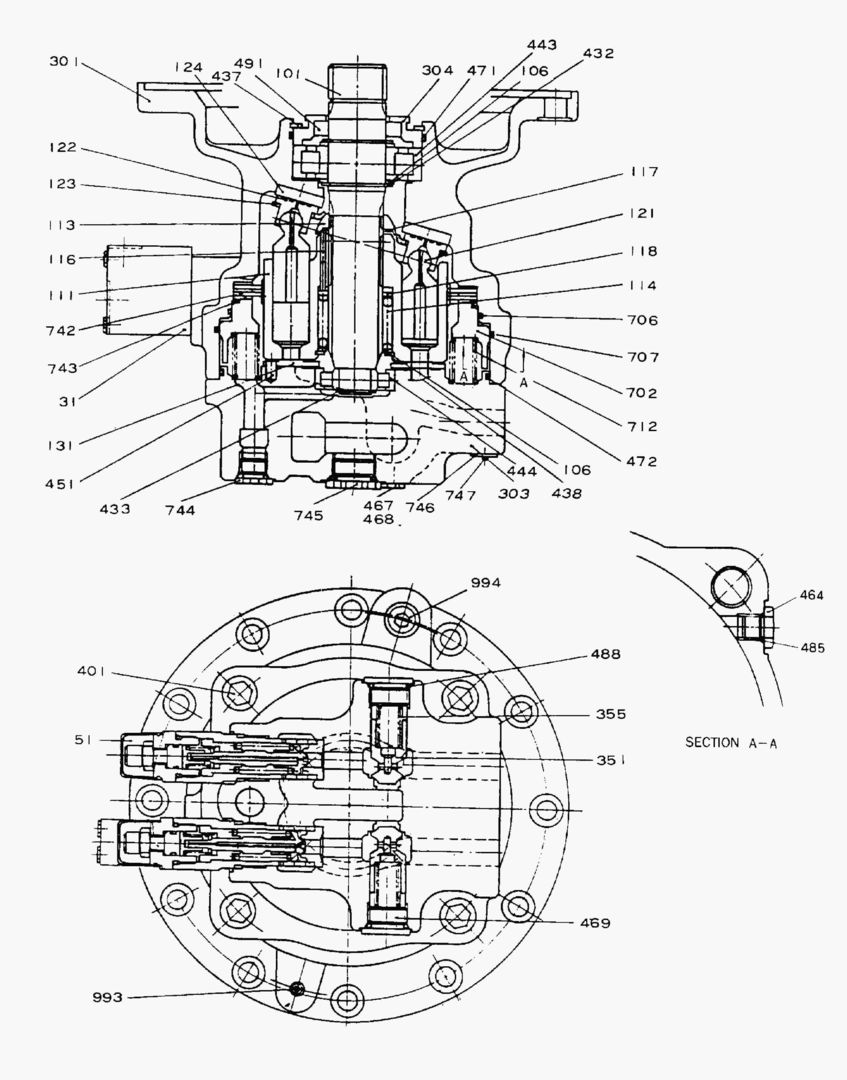 6135 SWING MOTOR [1381~]