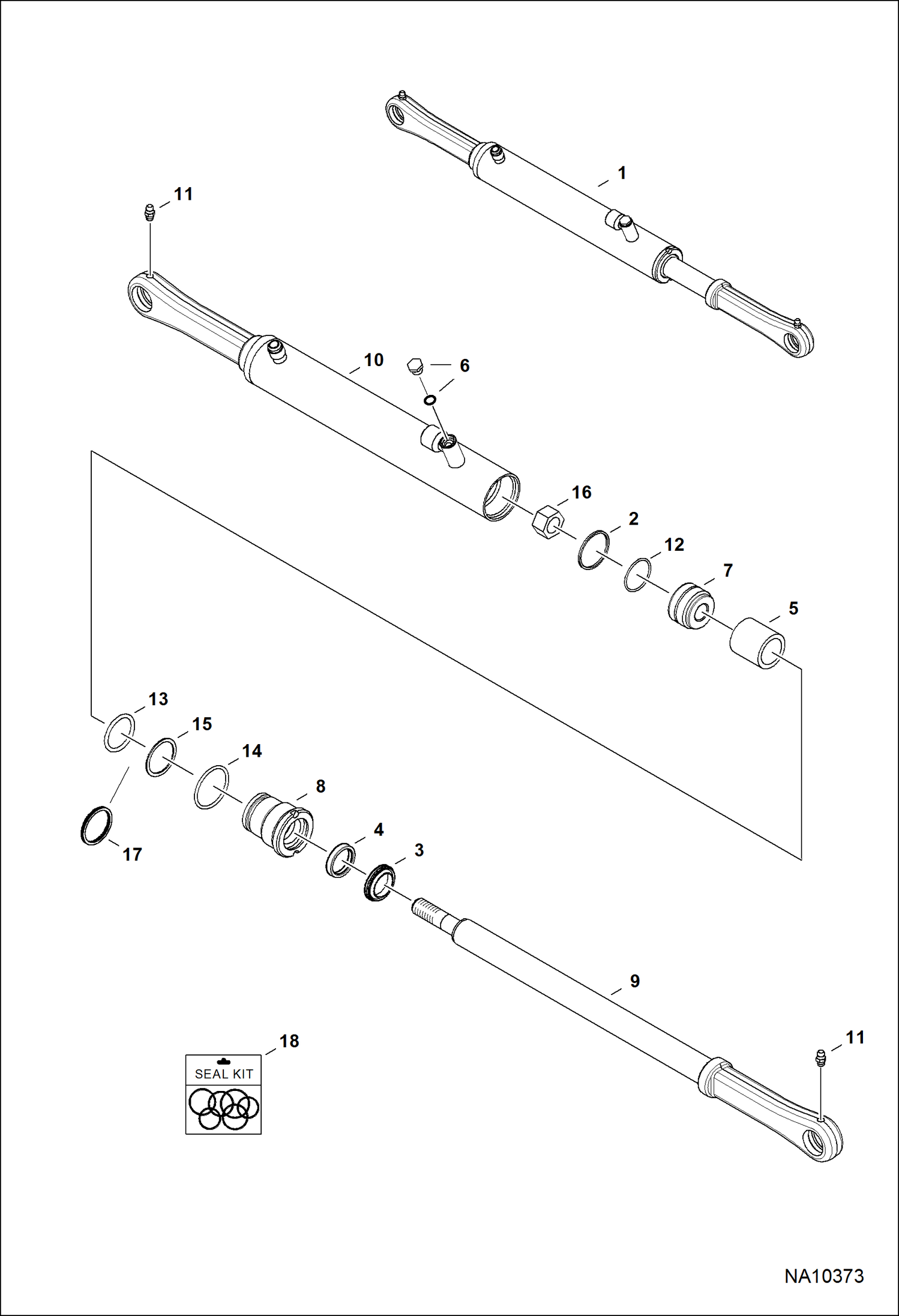 ПИТАНИЕ BOB-TACH (ЦИЛИНДР) (НИЖНЯЯ ЧАСТЬ И ОКНА, МОНТИРУЕМЫЕ НА БОКОВОЙ СТОРОНЕ) (47,6 ММ) (1.875--) OD ЦИЛИНДР (38,1 ММ) (1.5--) ДИАМЕТР ОТВЕРСТИЯ
