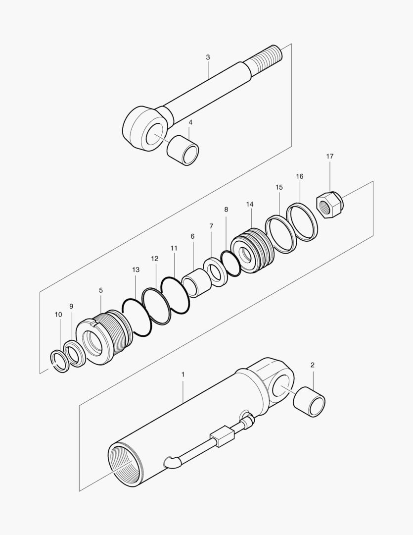 6541 DOZER CYLINDER [636~]