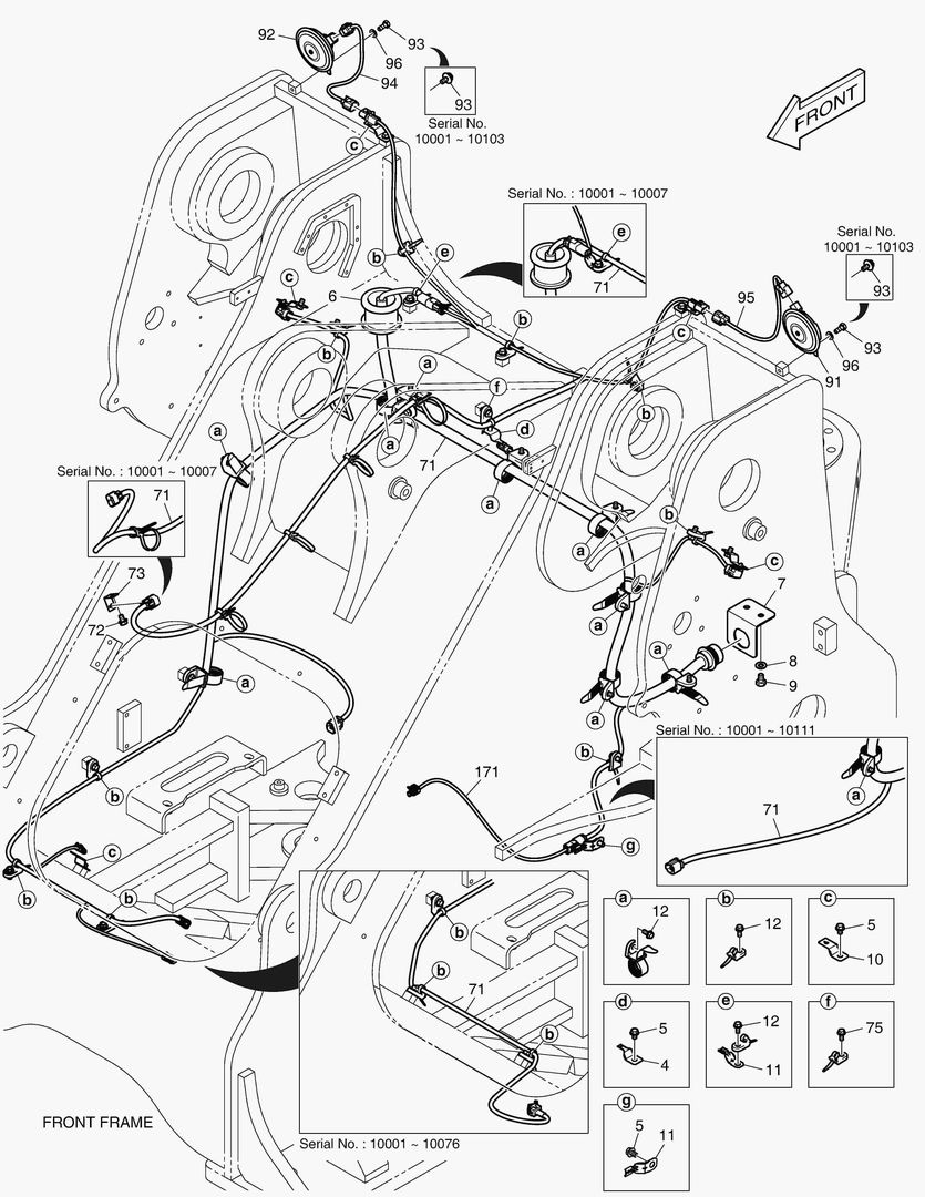 ЭЛЕКТРИЧЕСКИЕ ЗАПЧАСТИ - ФРОНТАЛЬНЫЙ