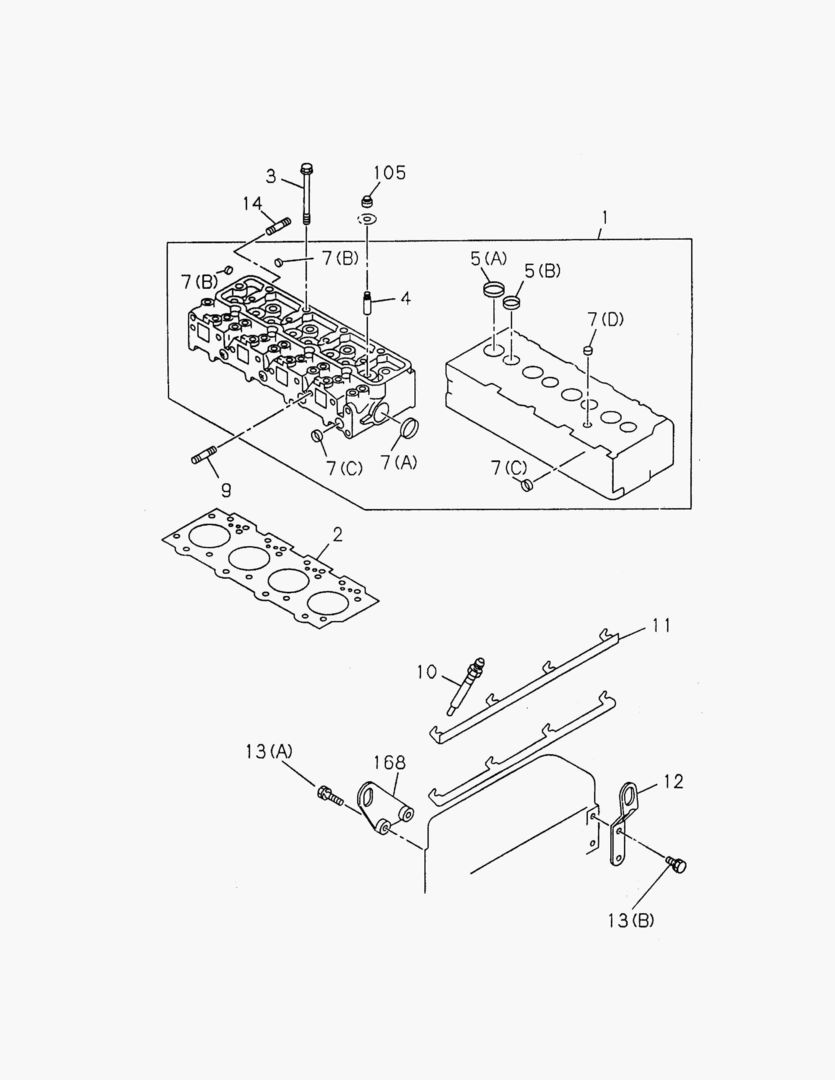 310 CYLINDER HEAD [1257~]