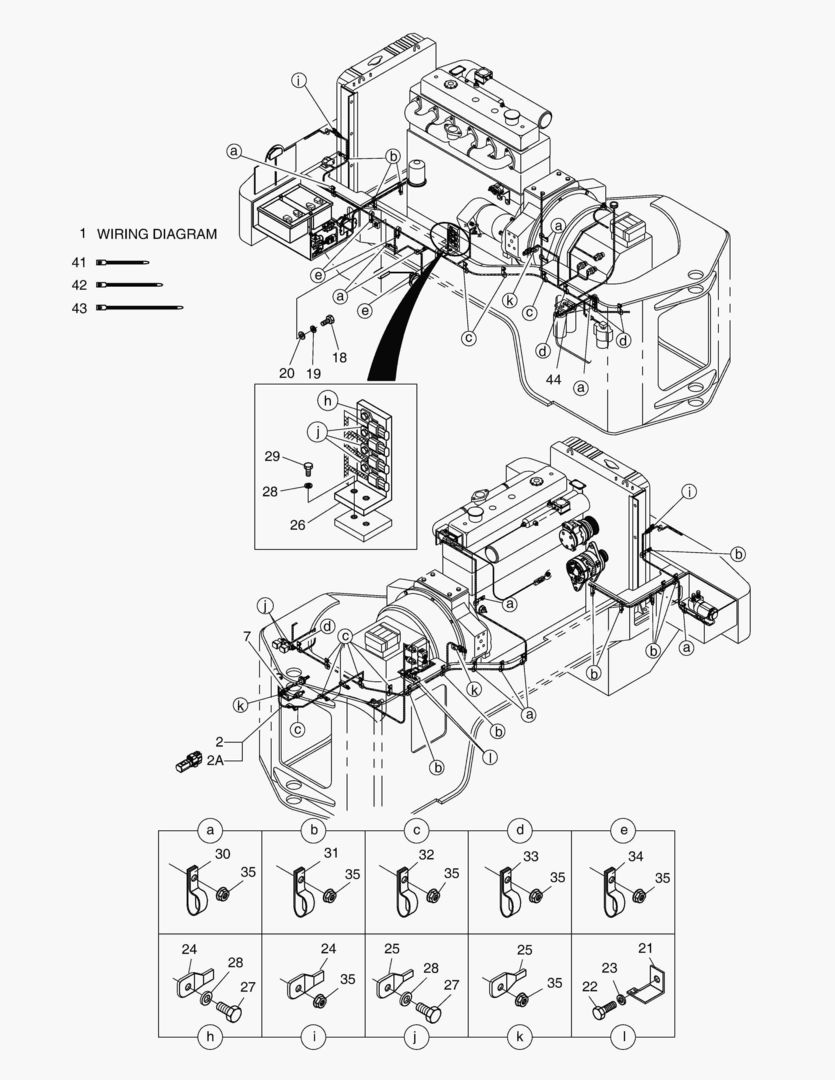 ЭЛЕКТРОПРОВОДКА(4) - СОПРЯЖЕННЫЕ ДЕТАЛИ